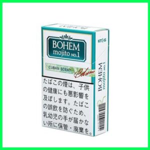 BOHEM寶亨mojito莫吉托雪茄香煙1mg日本本土免稅香港現貨