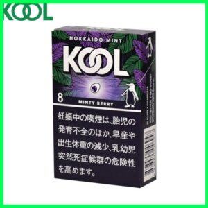 Kool香煙企鵝北海道薄荷莓果8mg日本本土免稅香港現貨