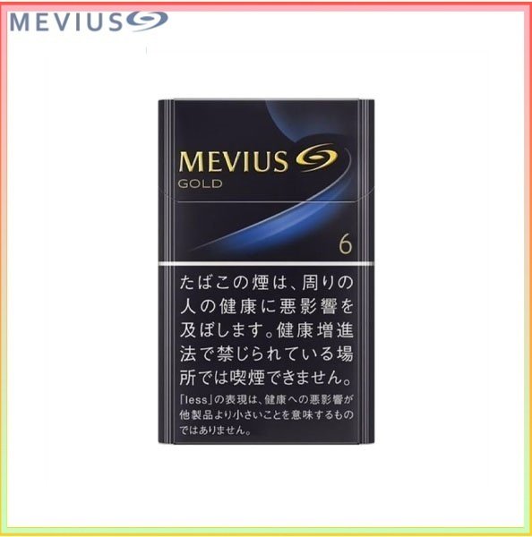 Mevius七星萬事發香煙原味GOLD6mg